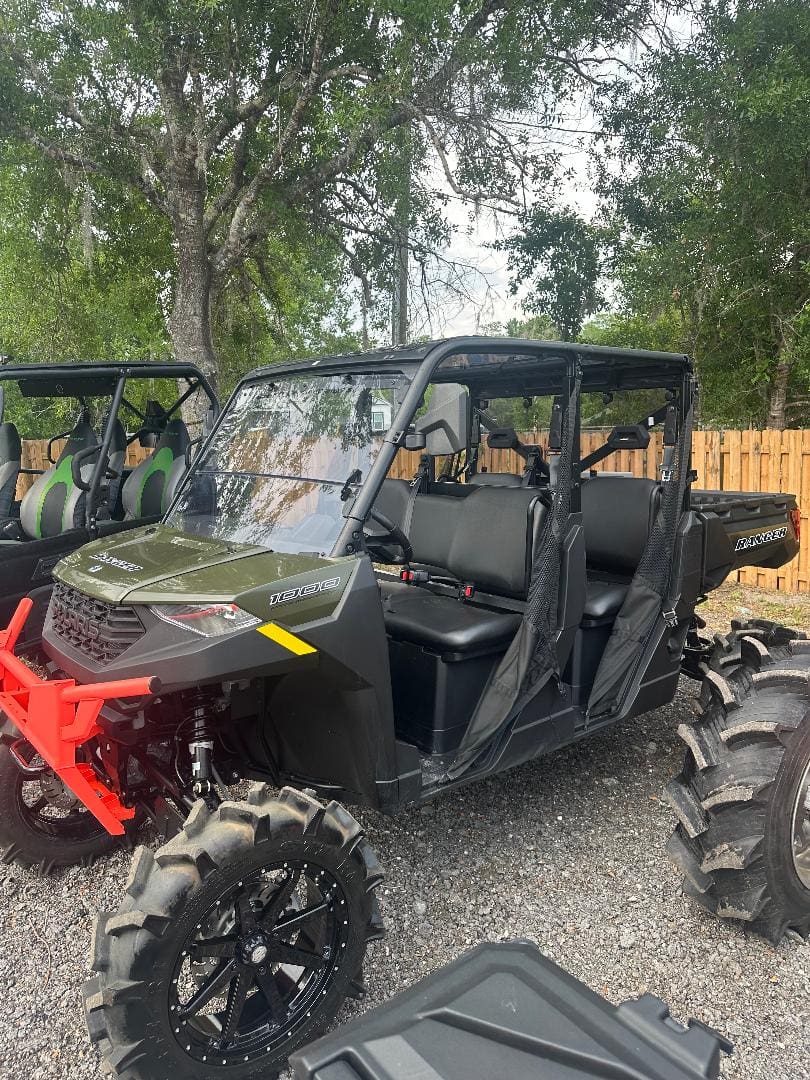 Off-road side-by-side UTV with large tires